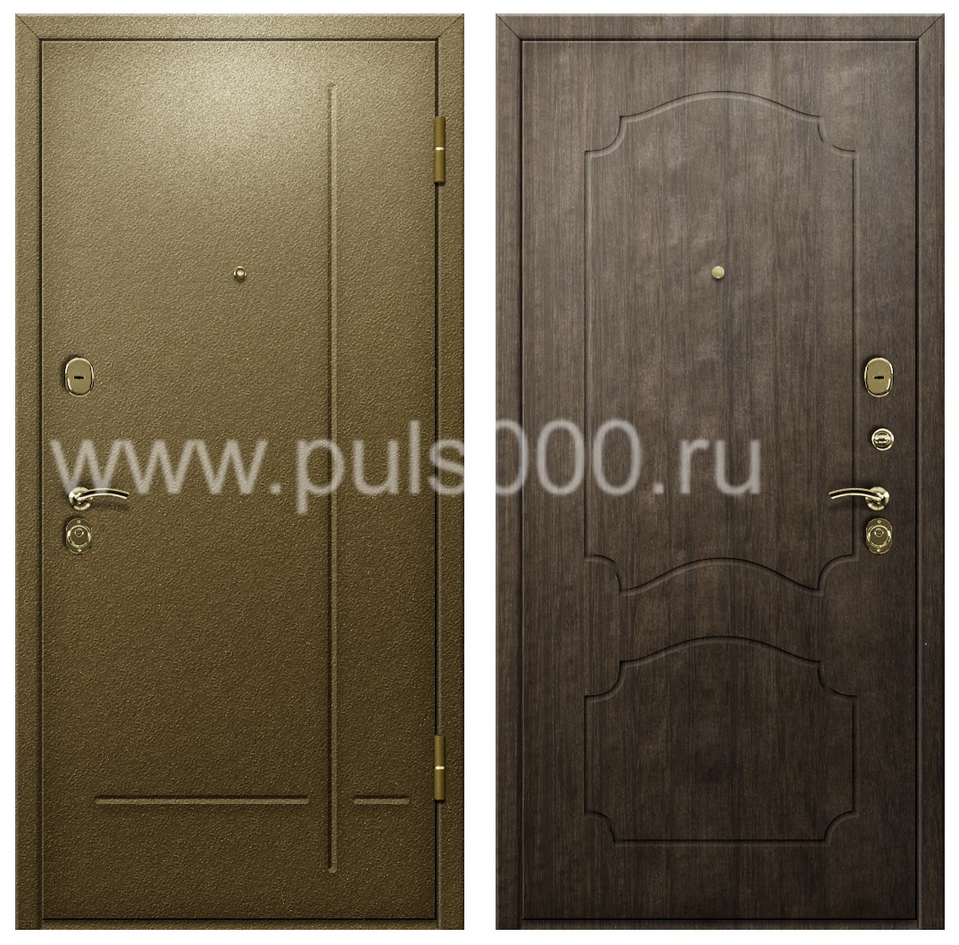 Металлическая наружная дверь в коттедж PR-940