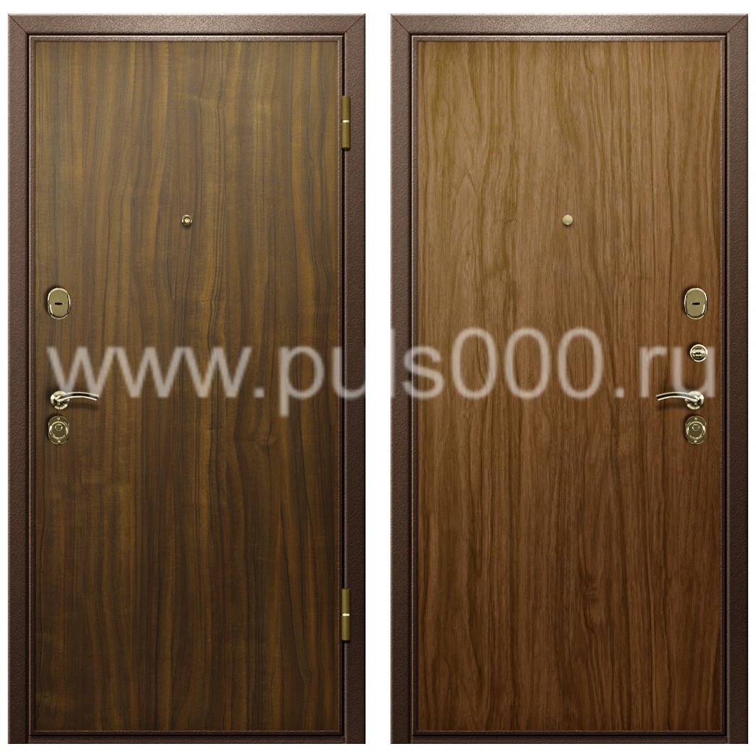 Стальная офисная дверь с отделкой ламинат LM-11