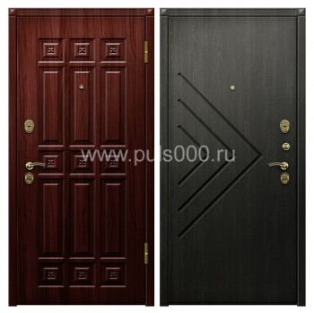 Наружная коттеджная дверь с виноритом VIN-56