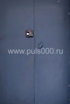 Подъездная железная дверь с домофоном ПД-154